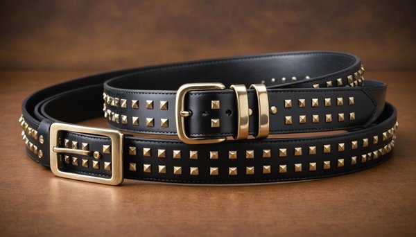 Top 5 ceintures cloutées pour hommes : l'élégance audacieuse